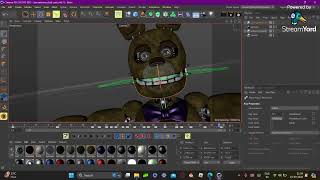 FNaFC4D Animating and doing stuff [upl. by Grube987]