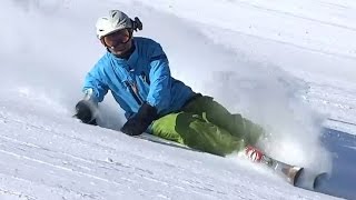 Extreme Carving Ski しらかば2in1『手ぶら隊』14021011 [upl. by Autry]