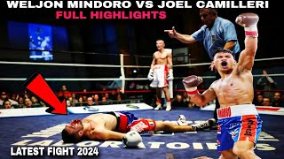 DECEMBER 72024 KNOCK OUT WELJON MINDORO VS JOEL CAMILLERI FULL HIGHLIGHTS LATEST FIGHT 2024 [upl. by Leblanc175]