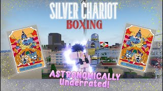 YBA Silver Chariot Boxing  Big Damage [upl. by Nefets463]