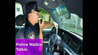 Police Walkie Talkie Ringtone police wireless ringtone viral videos [upl. by Netsriik]