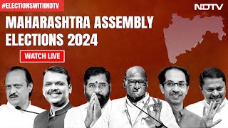 Maharashtra Voting LIVE  Maharashtra To Vote In Single Phase For 288 Assembly Seats [upl. by Adnoryt]