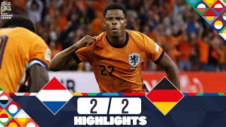 Nederland  Duitsland  22  Samenvatting  Nations League 2024 [upl. by Duong]