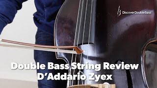 DAddario Zyex Double Bass String Review by Geoff Chalmers [upl. by Costin]