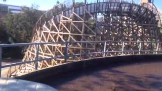 WhiteWater Falls POV CA Great America 2014 [upl. by Hsirahc]