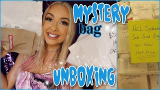 opening RANDOM drugstore SURPRISE MYSTERY BAGS [upl. by Anaidiriv]