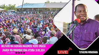 LIVE 🔴 MKUTANO WA HADHARA WA CHAMA CHA ACT WAZALENDO UWANJA MAGOMENI KWA AYUBA ACT JUSSA OMO [upl. by Kathryn]