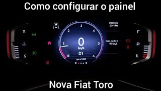 Como funciona o painel da Nova Fiat Toro  Rodrigo Entrega Técnica [upl. by Clein]