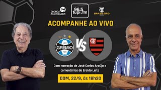 GRÊMIO 3 x 2 FLAMENGO  Campeonato Brasileiro  27ª Rodada  22092024  AO VIVO [upl. by Bunow430]