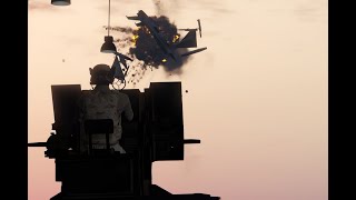 AntiAircraft Trailer That is Alot Of Firepower GTA5 [upl. by Sairacaz]