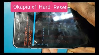 Okapia X1 Hard ResetOkapia Pin Pattern Unlock [upl. by Sisco]