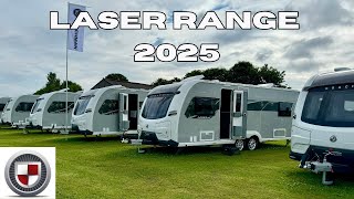 NEW Coachman Laser Caravan Range 2025 [upl. by Hound]