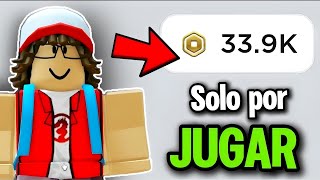 🤑CONSIGUE ROBUX POR SOLO POR JUGAR EN EL 2024 FÁCIL Y RÁPIDOS ROBLOX NUEVO [upl. by Malvia]