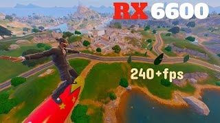 RX 6600  Ryzen 5 3600  Fortnite Chapter 5 [upl. by Yrrad908]