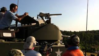 OFASTS 2011  M5A1 Stuart  37mm Main Gun Fire [upl. by Isadora290]