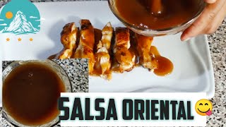 SALSA ORIENTAL Para CHIJAUKAY 😋SALSA DE OSTIÓN CHIFA [upl. by Repsihw]