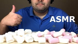 ASMR Eating Dessert MARSHMALLOW Haribo  Soft Eating Sounds [upl. by Nilyak]