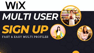 Adding A Custom Multi Profile Member Sign Up Form in Wix [upl. by Orsa]