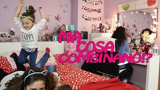 COSA COMBINIAMO PRIMA DI UN VIDEO Saltiamo sul letto cantiamo ci trucchiamo [upl. by Elodie426]