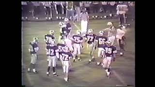 1990 Onalaska vs Holmen Football 9281990 [upl. by Buroker]