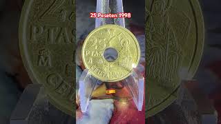 25 Peseten 1998 Spanien 🇪🇸 holidayswithyoutube coin history münzen shorts treasure spain [upl. by Durgy]