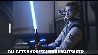 CAL GETS A CROSSGUARD LIGHTSABER  Star Wars Jedi Survivor Part 8 [upl. by Duarte557]