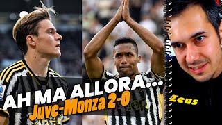 Fagioli i tre attaccanti e la commozione di Alex Sandro ➡︎ JuventusMonza 20 [upl. by Gwenny]