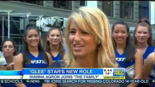 Dianna Agron at Good Morning America Interview [upl. by Salamanca]