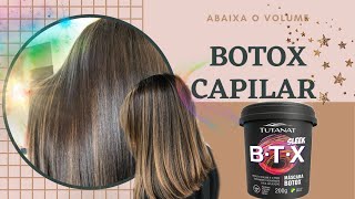 MÁSCARA BOTOX Tutanat é Boa Apliquei No Meu Cabelo [upl. by Nauqaj]