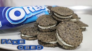 FALSAS GALLETAS OREO DE ACEITUNAS NEGRAS [upl. by Aittam]