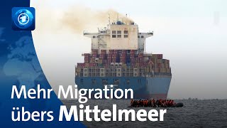 Grenzschutzagentur Frontex Mehr illegale Migration nach Europa [upl. by Bencion]