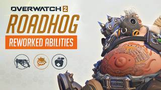 Overwatch 2  FULL ROADHOG REWORK PATCH  Ability Breakdown [upl. by Thea378]