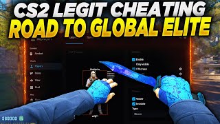 Im Going GLOBAL ELITE in CS2 with THIS Legit Cheat Midnight CS2 Cheat [upl. by Kiraa368]