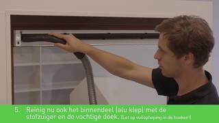 Howto onderhoud van Duco geluiddempende ventilatieroosters  Burghouwt BV [upl. by Aelc]