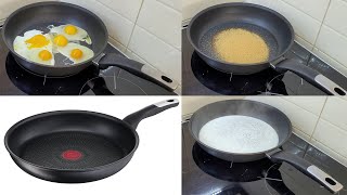 TEFAL UNLIMITED Pan Non Stick Coating G25506 TESTING [upl. by Jourdain]