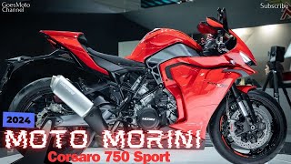 2024 Moto Morini Corsaro 750 Sport  Unleashing Power with Italian Excellence [upl. by Isabelle584]