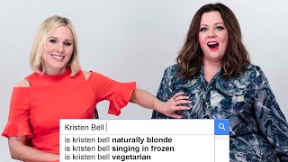 Melissa McCarthy amp Kristen Bell Answer The Web’s Most Searched Questions  WIRED [upl. by Weaks877]