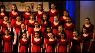 Conspirare Youth Choirs performs quotPetites voixquot [upl. by Noonberg]