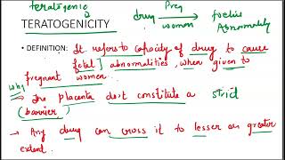 TERATOGENICITY PHARMACOLOGY LECTURE 2THALIDOMIDE DISASTER [upl. by Rotman]