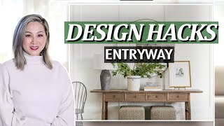 DESIGN HACKS 5 Things Every Entryway Needs  Julie Khuu [upl. by Gerek]