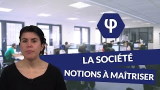 La Société  notions à maîtriser  Philosophie  digiSchool [upl. by Rodmun]