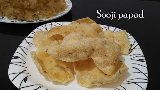 Suji ke papad recipe  ರವೆ ಸಂಡಿಗೆ ಮಾಡುವ ವಿಧಾನ  Sooji papad  Rava sandige recipe in kannada [upl. by Adhamh]