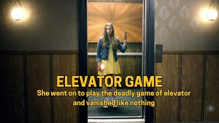 Is There Really a ghost inside elevator on 5th floor  Elevator Game Movie Explained In Hindi [upl. by Chancelor]