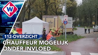 Jongen 14 overleden na ongeluk met vrachtwagen  112overzicht [upl. by Countess]