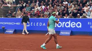 Rafael Nadal prepares for the Olympics vs Cam Norrie at the Nordea Open  Court Level 4k 60fps [upl. by Dorene]