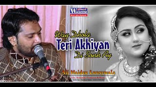 Way Dhola Teri Akhiyan Di Sonh Ay  Tiktok Trending Song  Ali Haider Loonywala  New 2024 [upl. by Aeslek]