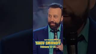 Yakov Smirnoff yakovsmirnoff whatacountry doctor comedy mccurdyscomedytheatre standup shorts [upl. by Nolahc]