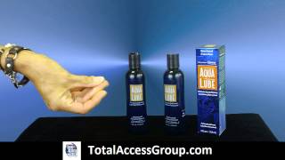 Aqua Lube Personal Lubricant 4oz Bottles Review by Total Access Group [upl. by Adia]