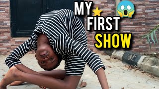 my FIRST CONTORTION show A dream come true⭐ contortion flexibility [upl. by Jeremy]