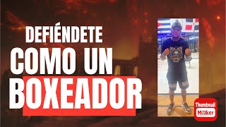 BOXEADOR PROFESIONAL 🥊 nos da unos cuantos CONSEJOS de SEGURIDAD 🔥 [upl. by Devad]